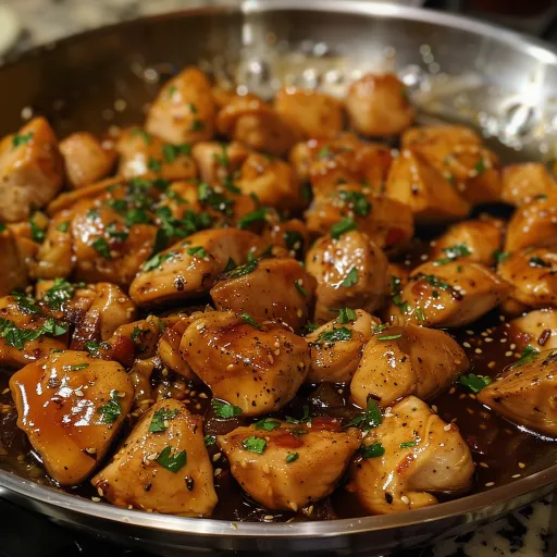 20 Minute Honey Garlic Chicken Dinner