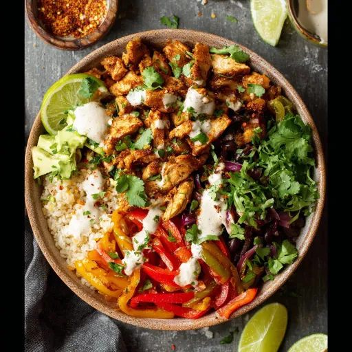 Chicken Fajita Bowl