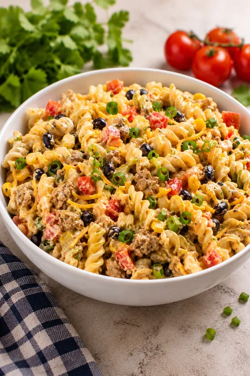 Creamy Taco Pasta Salad