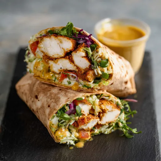 Honey Mustard Chicken Wrap