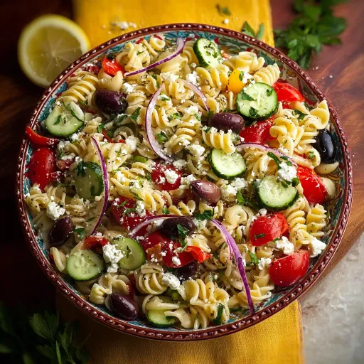 Mediterranean Pasta Salad