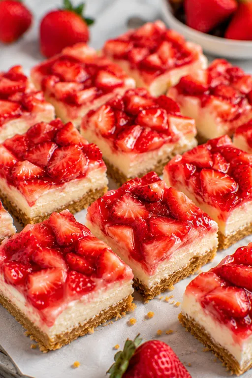 Strawberry Cheesecake Bars