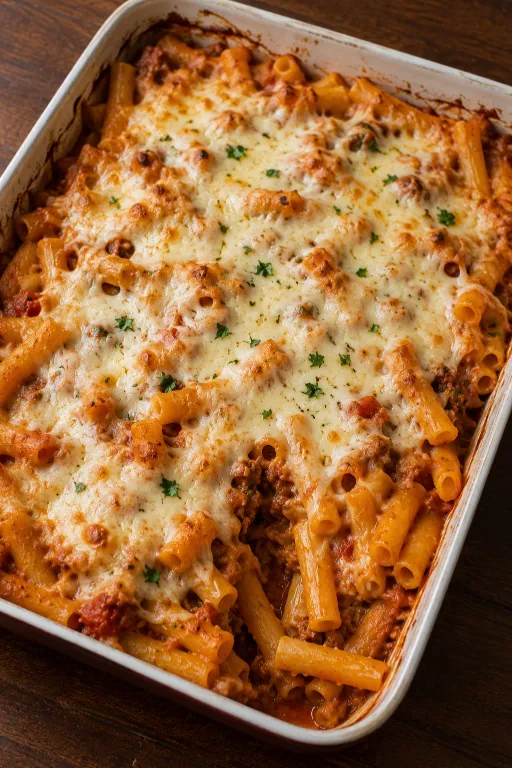 Cheesy Baked Ziti Recipe