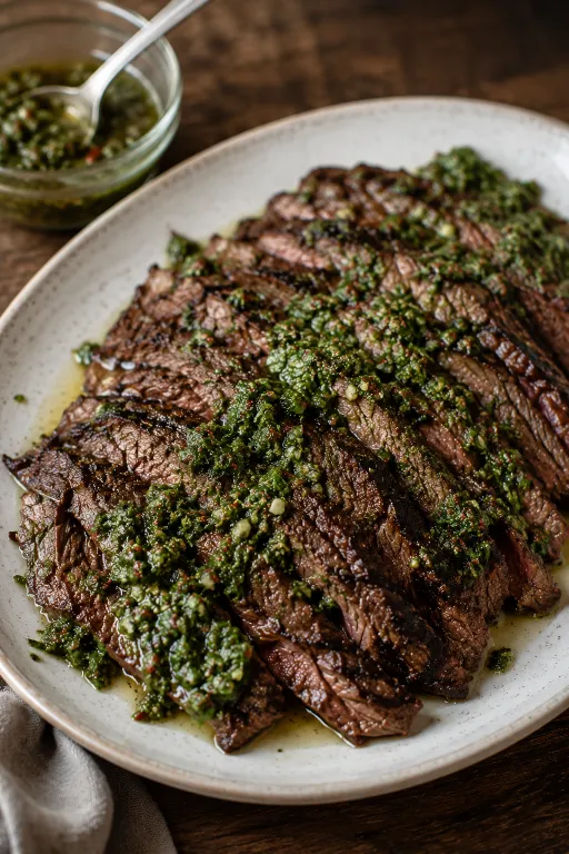 Chimichurri Flank Steak
