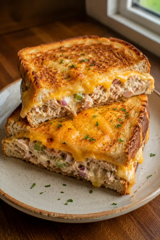 Easy Tuna Melt Sandwich