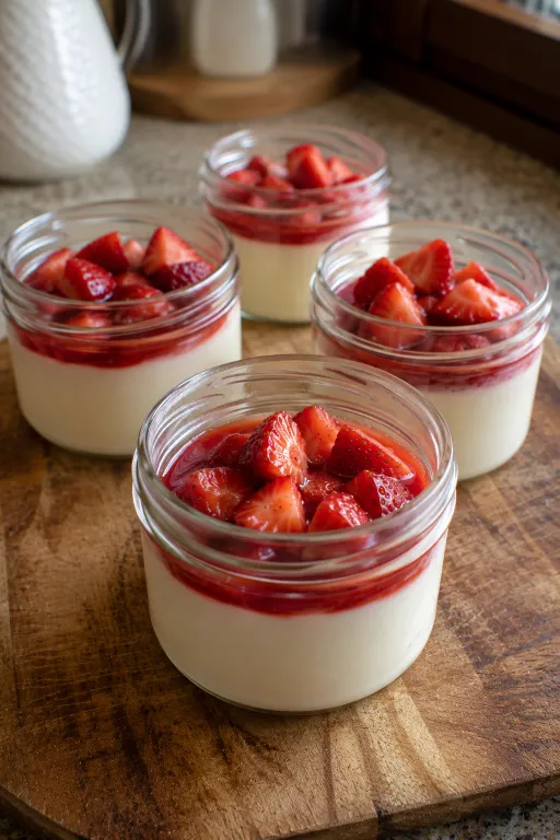 Easy Vanilla Panna Cotta
