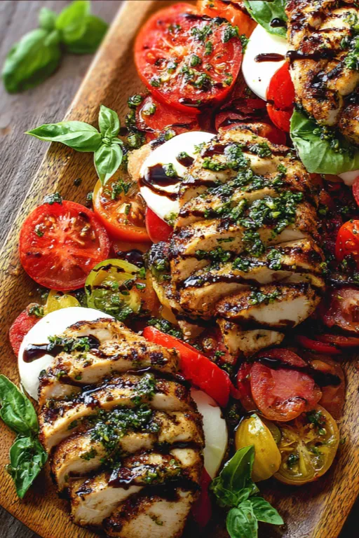 Grilled Chicken Caprese