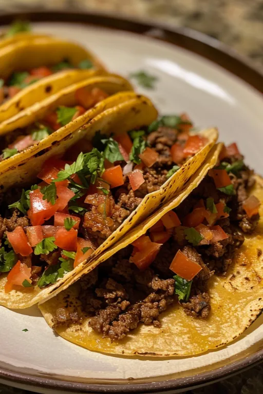 Quick Beef Tacos
