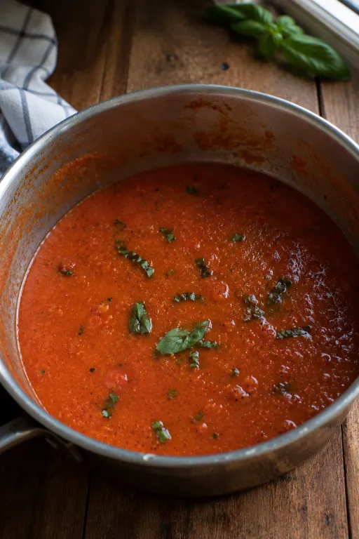 Roasted Tomato Basil Soup