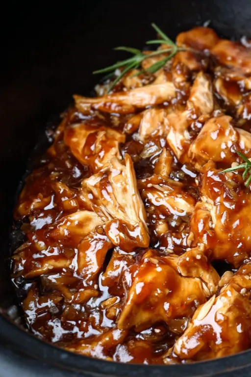 Slow Cooker Honey Garlic Chicken