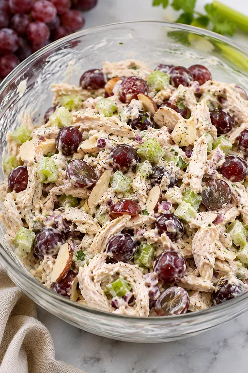 Classic Chicken Salad with Grapes
