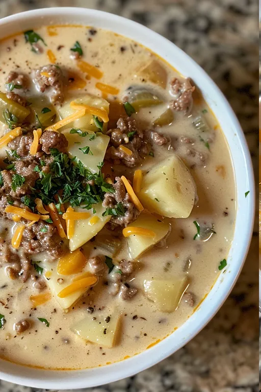 Easy Crockpot Potato Soup