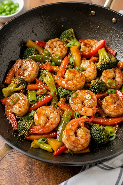 Easy Shrimp Stir Fry