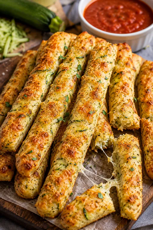 Easy Zucchini Breadsticks