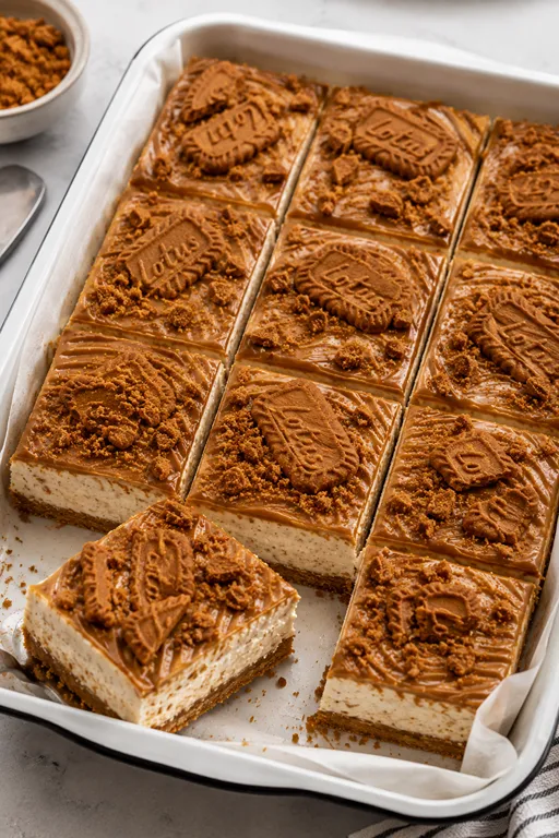 No-Bake Biscoff Cheesecake
