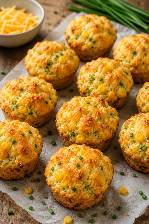 Savoury Muffins {Cheese & Sweetcorn}