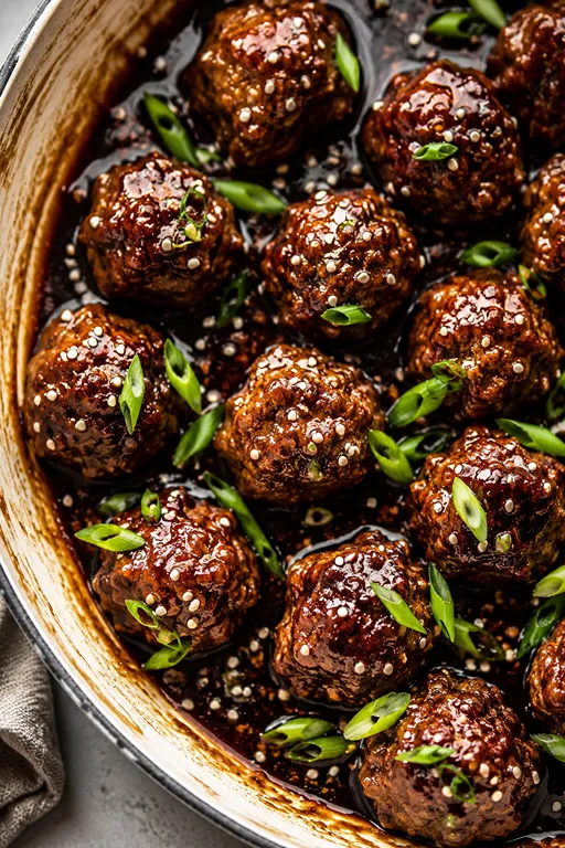 30-Minute Mongolian Beef Meatballs