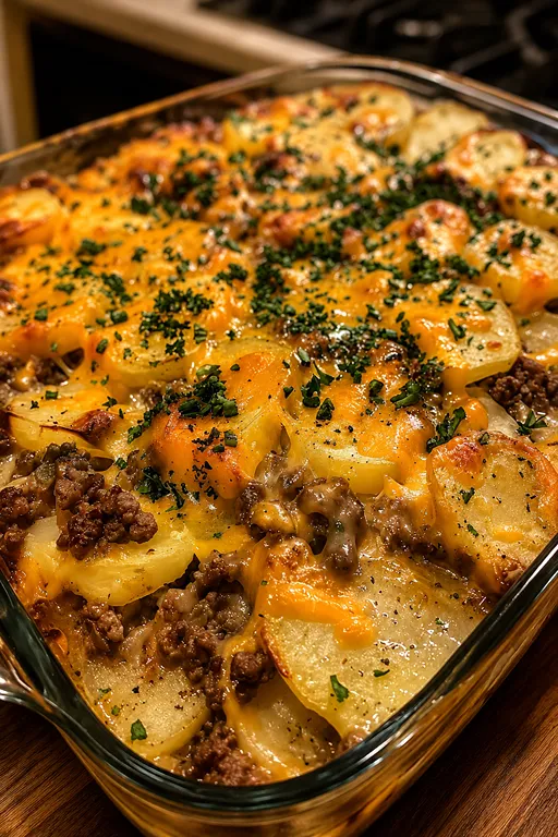 Hobo Casserole with Ground Beef