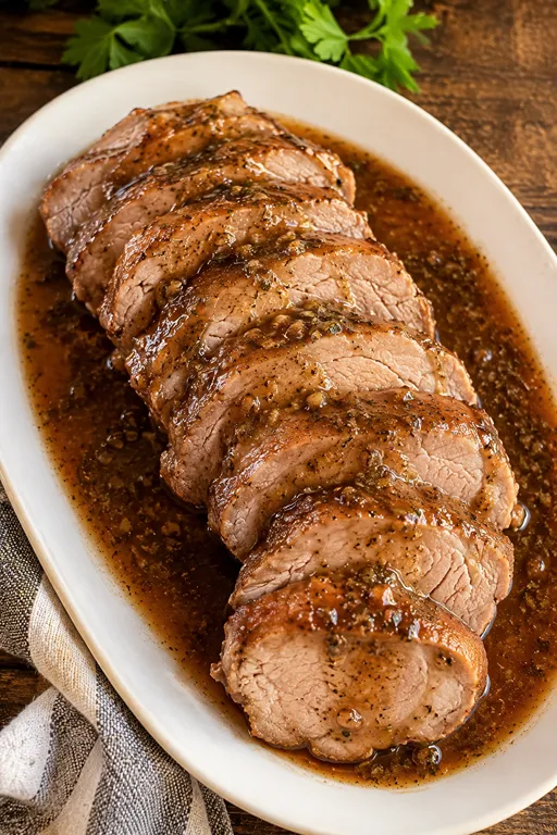 Slow Cooker Pork Tenderloin